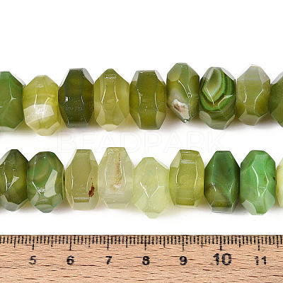 Natural Agate Beads Strands G-N356-01A-17-1