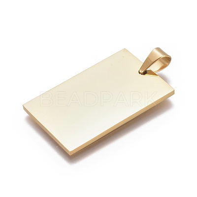 304 Stainless Steel Pendants Ion Plating(IP) STAS-F223-48G-1