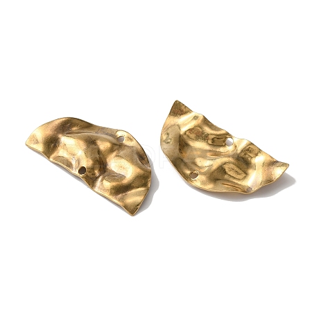 Brass Connector Charms KK-WH0062-26C-1