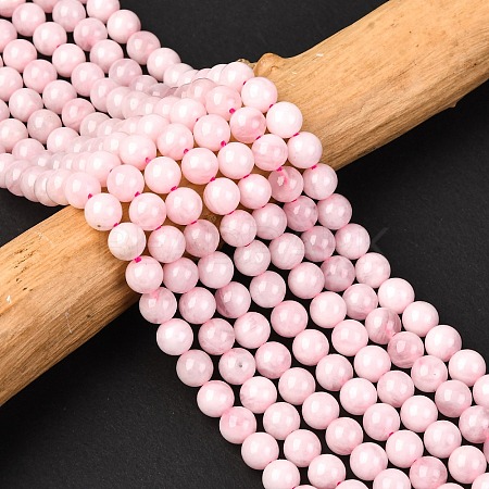 Pink Color Natural Madagascar Rose Quartz Beads Strands G-D655-6mm-1