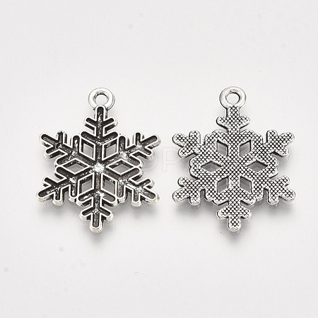 Tibetan Style Alloy Pendants TIBE-S314-66AS-LF-1
