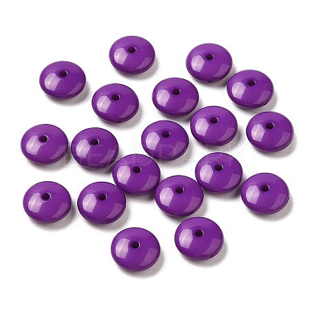 Opaque Acrylic Beads OACR-C016-29C-1