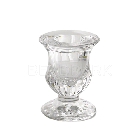 Glass Candlestick Holder LS-CAND-PW0013-50A-1