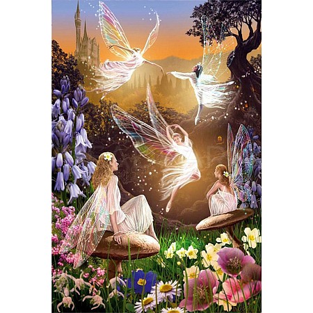 DIY Fairy Tale Theme Diamond Painting Kits DIAM-PW0004-098A-1