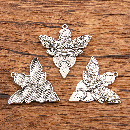 Tibetan Style Alloy Pendant PW-WG97432-01-1