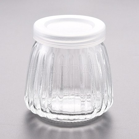 Glass Jar Bead Containers AJEW-P072-04A-1