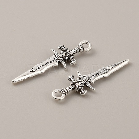 Tibetan Style Alloy Pendants FIND-WH0034-17AS-1