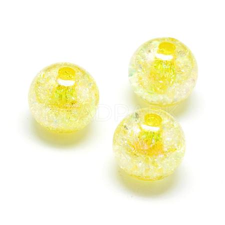 Crackle Style Acrylic Beads MACR-S825-20mm-A-1