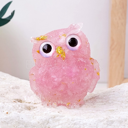 Resin Owl Display Decoration PW-WG50315-03-1