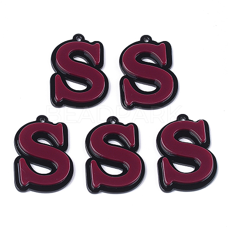 Cellulose Acetate(Resin) Pendants KY-S158-41S-A-1