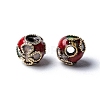 Handmade Cloisonne Beads CLB6mm-M-01-4