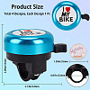 I Love My Bike Alloy Bicycle Bells FIND-WH0117-97C-2