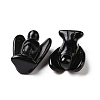 Natural Obsidian Angel Decor Healing Stones LS-G-G864-01A-02-3