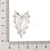 Valentine's Day Brass Pendants KK-I707-02P-3