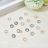 20Pcs 5 Colors 304 Stainless Steel Spiral Nose Rings Set AJEW-FI0001-01-5