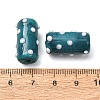 Handmade Lampwork Bumpy Beads LAMP-G170-01B-14-3
