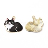 Alloy Enamel Pendants ENAM-M046-11G-A-1