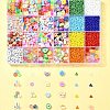 DIY Polymer Clay & Glass Seed & Acrylic Beads Making Finding Kits DIY-FS0006-38-7