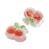 Fruit Transparent Epoxy Resin Decoden Cabochons CRES-I030-24A-2
