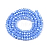 Electroplate Glass Beads Strands EGLA-A044-P2mm-A17-3