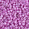 DIY Craft Beads 6/0 Ceylon Round Glass Seed Beads X-SEED-A011-4mm-150-2