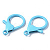 Spray Painted Eco-Friendly Alloy Lobster Claw Clasps PALLOY-T080-06A-NR-4