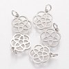 Tarnish Resistant 304 Stainless Steel Pendants LS-STAS-Q201-T454S-1