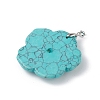 Natural & Synthetic Mixed Gemstone Big Pendants G-B040-01P-5