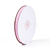 Single Face Plaid Polyester Satin Ribbon SRIB-T009-10G-2