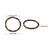 Tibetan Style Linking Rings PALLOY-A017-AB-FF-2