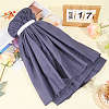 Adjustable Polyester Wrap Around Bed Skirts AJEW-WH20022-10D-02-4