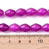 Natural Dyed White Jade Beads Strands G-H343-C01-01-5