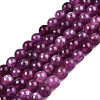 Natural Quartz Beads Strands G-R479-6mm-04-1