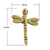 Tibetan Style Alloy Pendants TIBEP-A24187-AB-FF-1