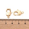 Brass Lobster Claw Clasps KK-H513-01A-G-3