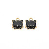 Eco-Friendly Zinc Alloy  Pendants ENAM-R051-01-01G-01-NR-3