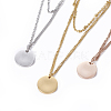 304 Stainless Steel Two Tiered Necklaces NJEW-O118-14-1
