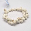 Round Natural Magnesite Beads Strands X-G-M138-42-A-2