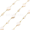 Ion Plating(IP) 304 Stainless Steel Paperclip Chains CHS-P018-18G-1