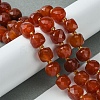 Natural Carnelian Beads Strands G-Q010-A17-01-2
