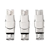 Non-Tarnish 201 Stainless Steel Watch Band Clasps STAS-C006-1-3