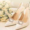 4Pcs 2 Colors Glass Rhinestone Shoe Decoration FIND-GO0002-28-6