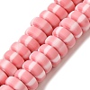 Polymer Clay Beads Strands CLAY-H006-02H-1