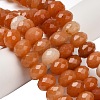 Natural Red Aventurine Beads Strands G-C259-A10-8x12mm-1