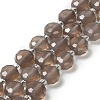 Natural Grey Agate Beads Strands G-B153-B01-2
