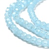 Imitation Jade Glass Beads Stands EGLA-A035-J4mm-B04-4