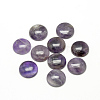 Natural Amethyst Cabochons X-G-R416-6mm-30-1