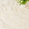 15 Yards Polyester Leaf Lace Trim DIY-WH0430-108-4