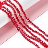 Electroplate Glass Bead Strands LS-EGLA-R015-4mm-20-2