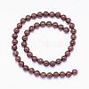 Natural Mahogany Obsidian Bead Strands G-F425-01-2